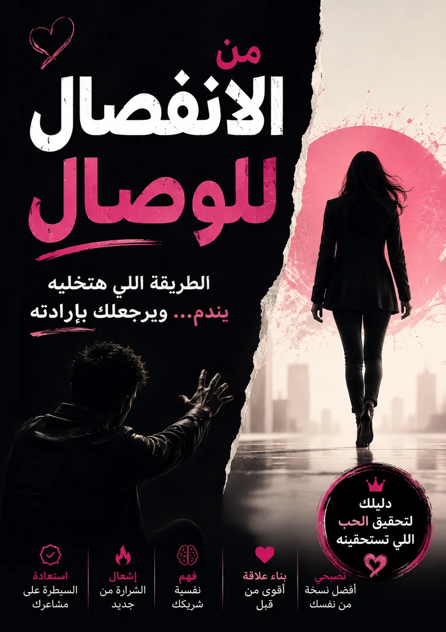 غلاف كتاب من الانفصال للوصال